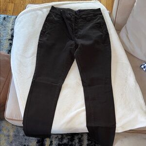 NYDJ Brown Skinny Jeans with Sleek Silhouette